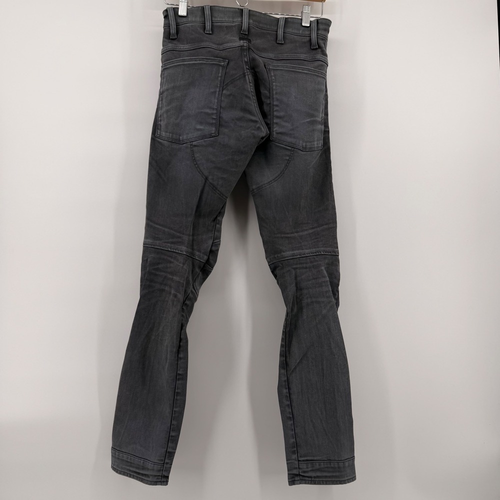 G-Star Raw 5620 3D Zip Knee Super Slim Moto Jeans Black D01252 28x32